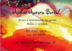 Atelier Aurora Boreal, R. Florânia 162 - Ipiranga